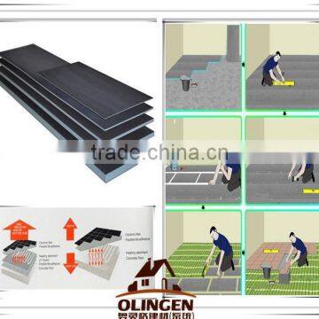 cement xps foam underfloor heating insulation board