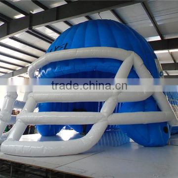 High quality inflatable tunnel tent/inflatable football helmet tunnel