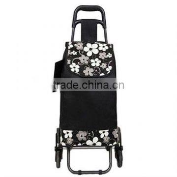 Three Wheels Laundry Shopping Cart With Chair photo-3