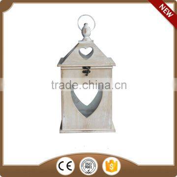 wood grain big wooden candle holder