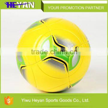 Good quality new colorful pu football soccer ball