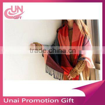 Custom Fashionable Winter Scarf Cashmere Imitation Neck Shawls Scarf For Wholesale