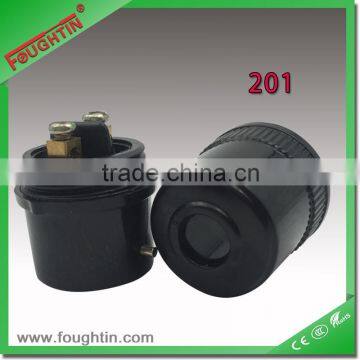 B22 Lamp Holder Black Color Plastic Lampholder photo-2