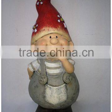 Cute Boy Garden Decoration Gnomes, Magnesia Garden Dwarfs