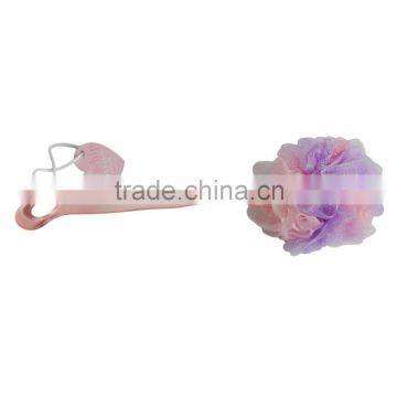 JML Double Colour Exfoliating Bath Puff Sponge Bath Puff Shower Bathing Puff photo-2