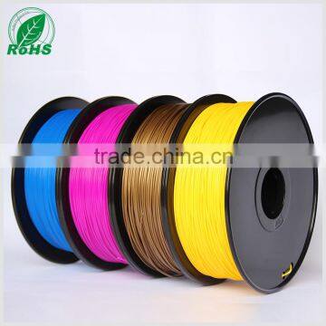 Quality Color 1.75mm 3.0 mm PLA ABS 3d Printing Filament