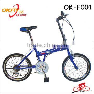 Newest high quality chinese 20 inch mini bicycle aluminum alloy folding bike for sale