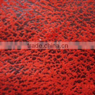 100%polyester knitting fabric suede with bronzing