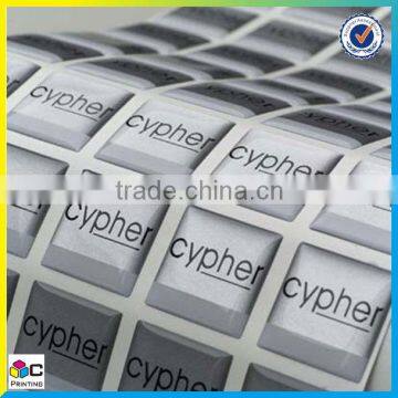 competitive price volume supply epoxy dome label