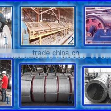 1*19mmGalvanized steel strand(factory of producing steel wire)