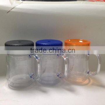 PS mason jar with handle 600ml