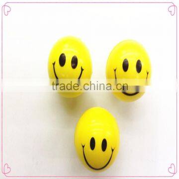 Pu Round Smile face stress balls wholesale