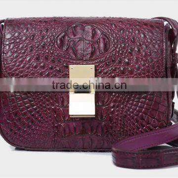 New Crocodile Leather Custom Handmade Shoulder Bag Women Bags