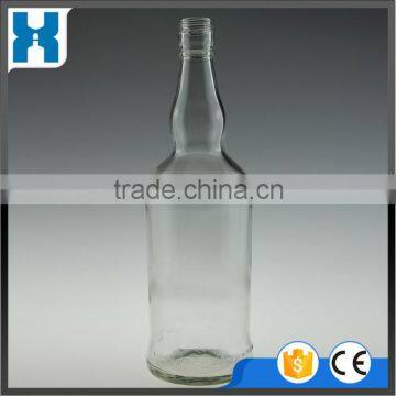 EMPTY 500ML 700ML 750ML CLEAR GLASS WHISKY BOTTLE