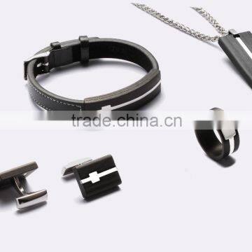 Discount wedding accessary carbon fibre jewelry collection