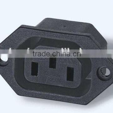 new products 2016 Screw on IEC 320 C13 industrial inlet socket iec c13 female connector XD-102-A2