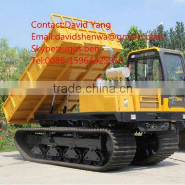 shenwa full rubber track dumper