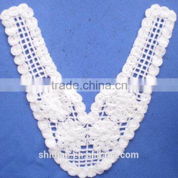 V shape fashion crochet/ lace Collar or necklace