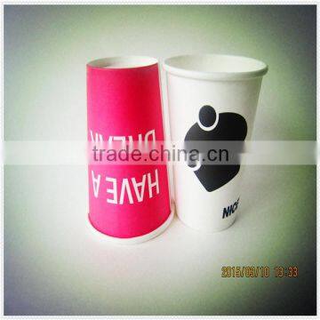 hot sale single wall paper cups and coffee cups for holiday party