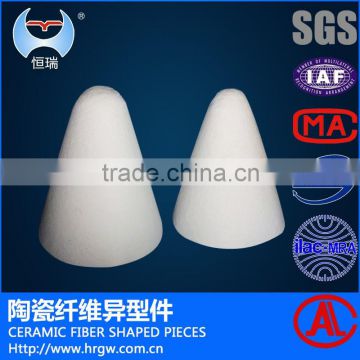 Hengrui 1260 ST ceramic fiber aluminum silicate tap hole cone heat insulation