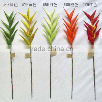 artificial heliconia frosted no leaves YL021-2F