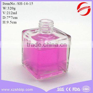 beautiful clear glass high quality perfume glass bottle wholesale for playgirl