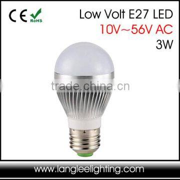 Energy Saving 3W 24V LED Bulb E27