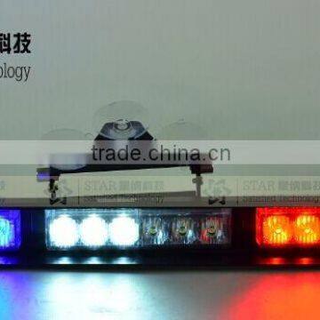 12V Red Blue Led Strobe Light Bar,dash Interior Warning Flashing Light photo-2