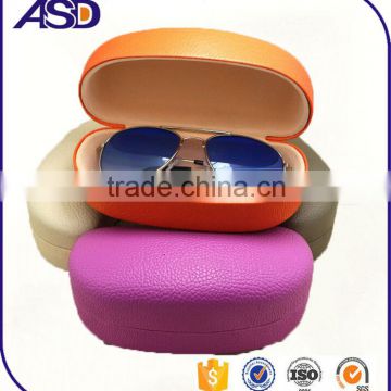 High quality cheap pu sunglass boxes/Accept Custom Order box