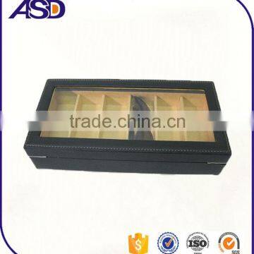 Leather Material and Sunglasses Boxes Use Custom Sunglasses Display Box