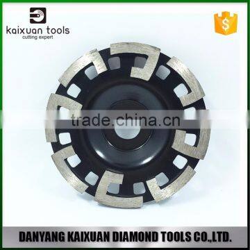 5" bow segment diamond grinding cup wheel for masonry