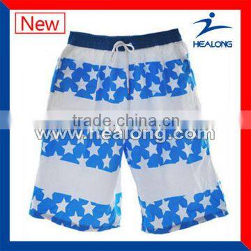 100%polyester sublimated quick dry board shorts