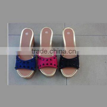 Pretty Steps mid heel wedge sandals