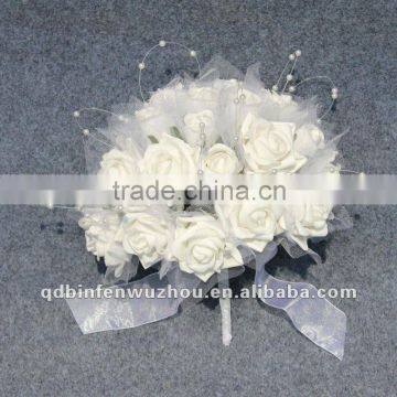 Artificial Open Foam Rose Flower Craft,Artificial Foam Flower for Wedding Decoration