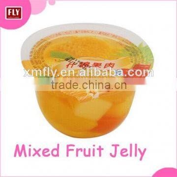 Halal Health Food Customized Packing Mixed Fruit Jelly