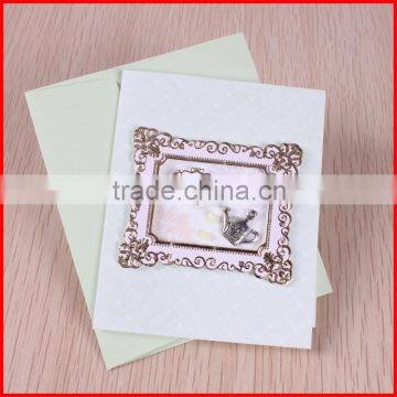 luxury handmade banquet graduation invitation card