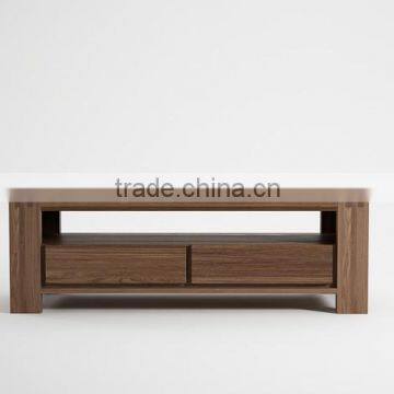 Teak TV Stand Two Drawers - Modern Teak Wood Furniture Manufactures