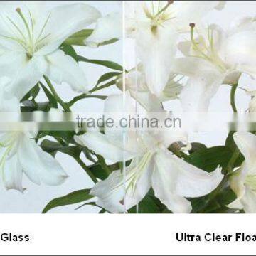 4mm Ultra clear float glass