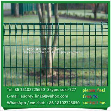 ISO9001 certification powder painted steel material brc wire mesh fence for sale