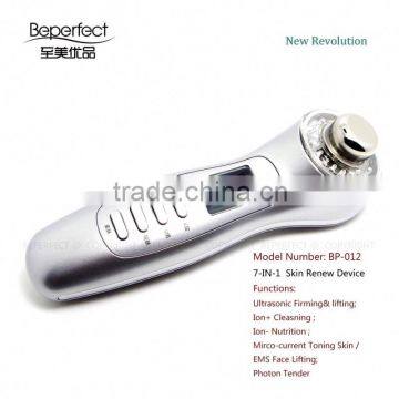 Multifunction Ultrasonic Japan Face Massager Acne Treatment photo-6