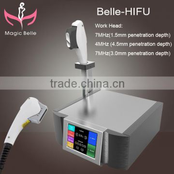 Bang-up new tech! HIFU, 2014 newest and hottest hifu lifting, Non-invasive for wrinkle removal and skin lift