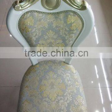 white plastic resin chair for weding