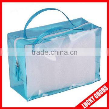 ecofriendly clear plastic pouches/pvc pouches