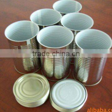 Tomato paste tin cans