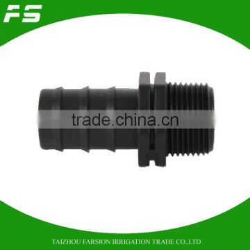 LDPE Irrigation Pipe Fitting 1/2 Inch Male Thread Connector