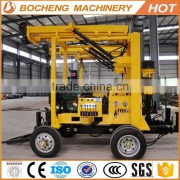 Max Drilling depth 300m Portable Drilling Rig For Sale