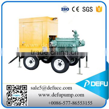 40 hp multistage impeller centrifugal mobile water pump