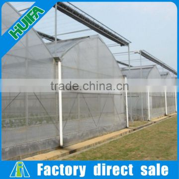 2015 Hot Sale Plastic Film Multi-Span Greenhouse Structure