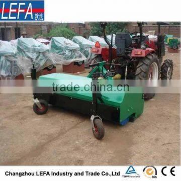 With Nylon Brush Tractor Hitch rotating road sweeper