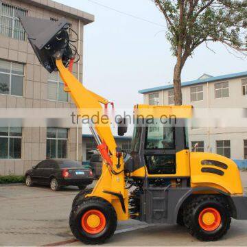 SHILIYUAN hot sale mini front end shovel loader with 1800kg 38kw mini tractor